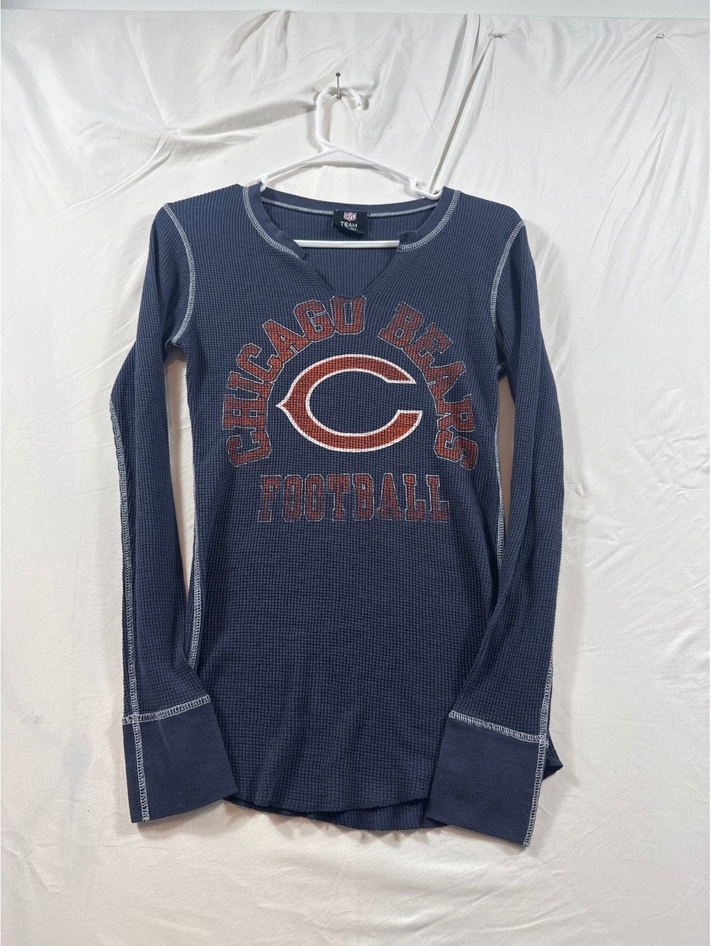 NFL Team Apparel Chicago Bears Women's Long Sleeve Thermal Shirt